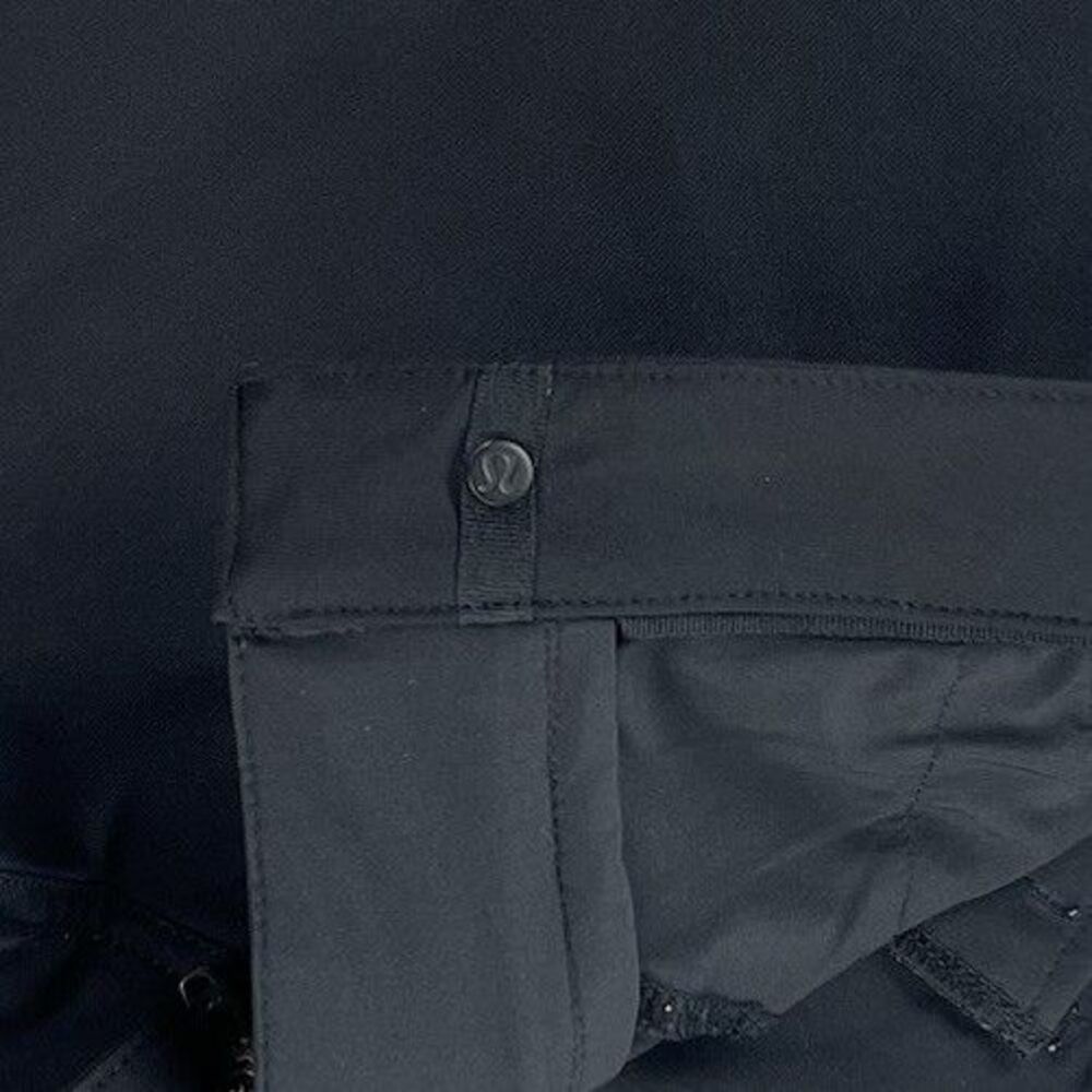 Lululemon ABC Pant Classic 5 Pocket Warpstreme Stretch Black Straight Mens 36x29 - Picture 7 of 8